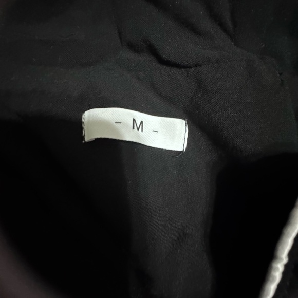 Black with white trim 2 pc pj set med p15 - Picture 9 of 9